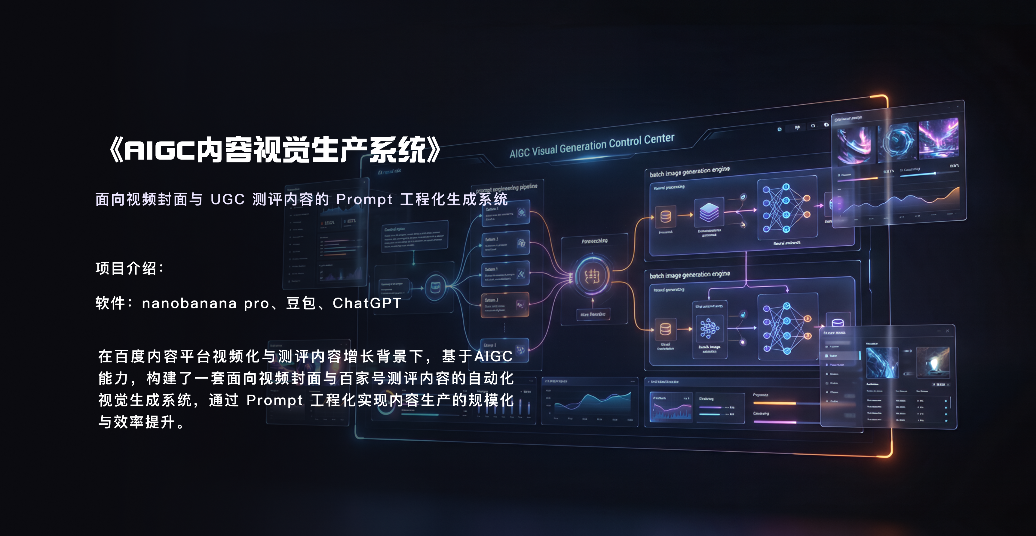AIGC image workflow board
